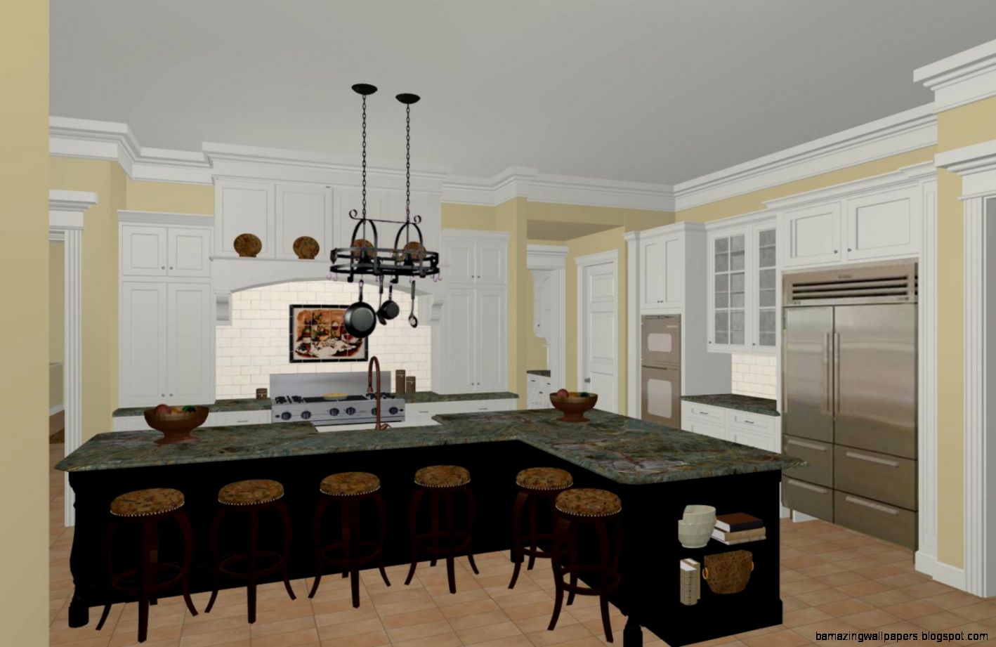 Rainforest Green Granite Countertop Home Improvement Area Rainforest Green Granite Countertop Home Improvement Area