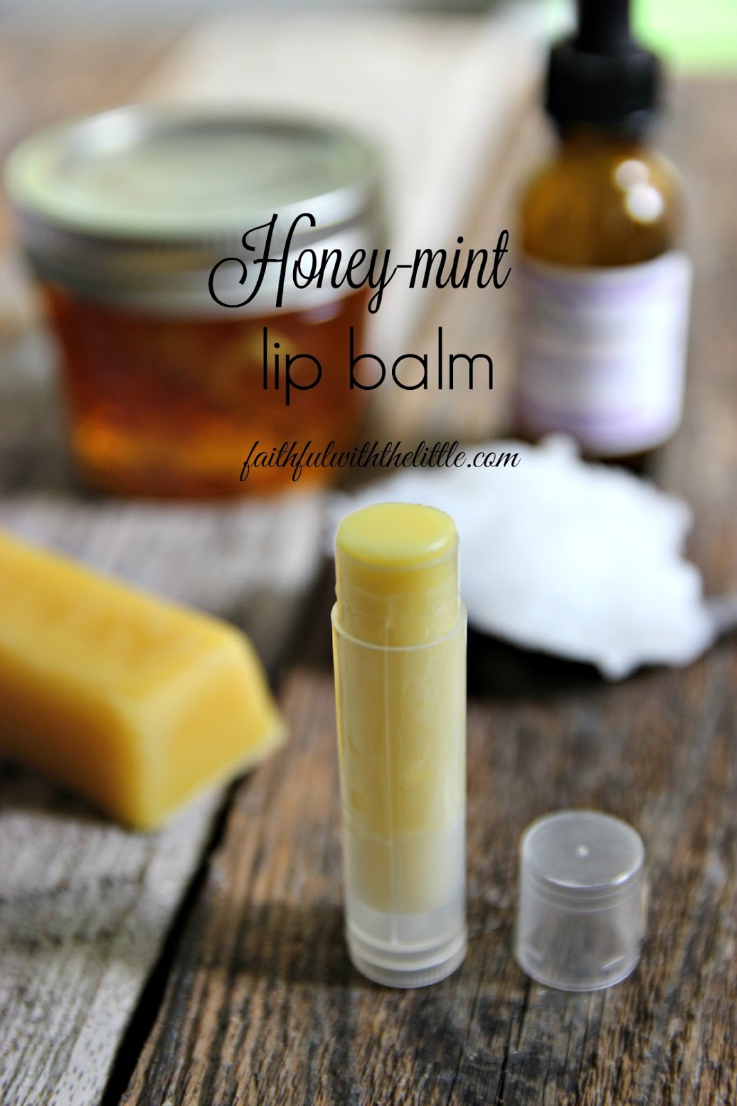 faithful with the little Honeymint Lip Balm