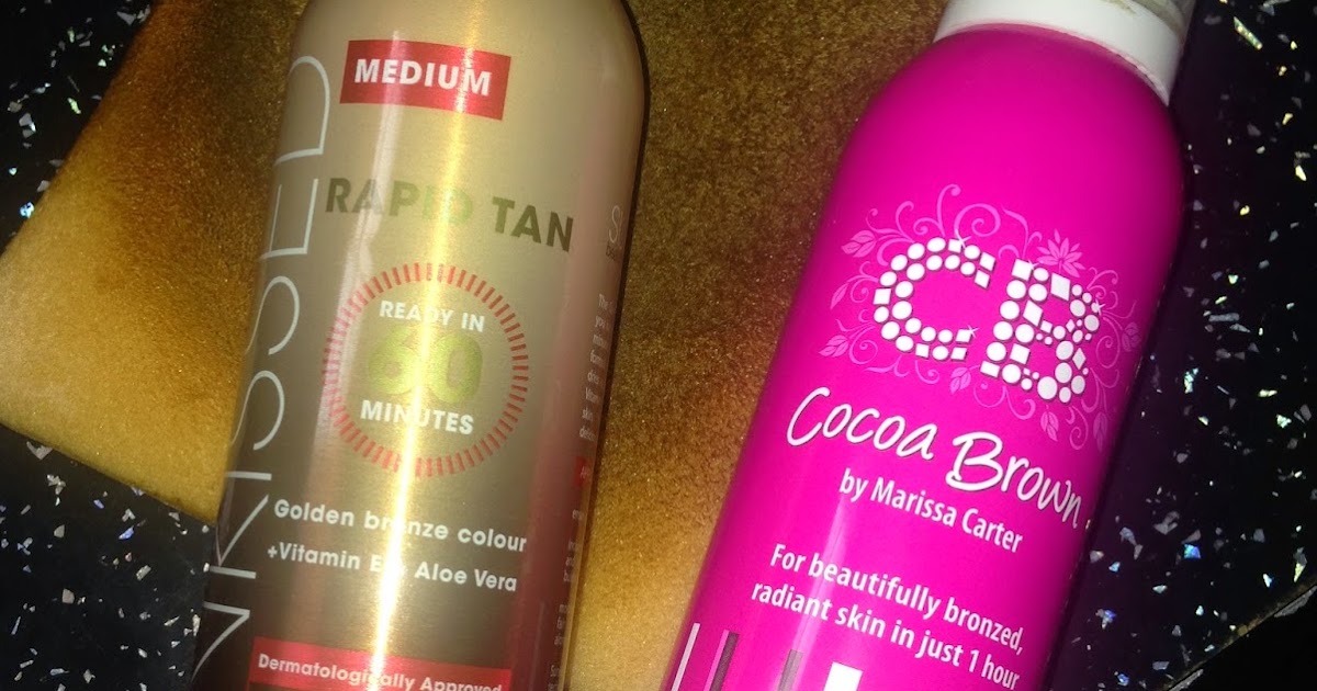 LoveAimeex Cocoa Brown Fake Tan Vs Sunkissed Rapid Tan Review