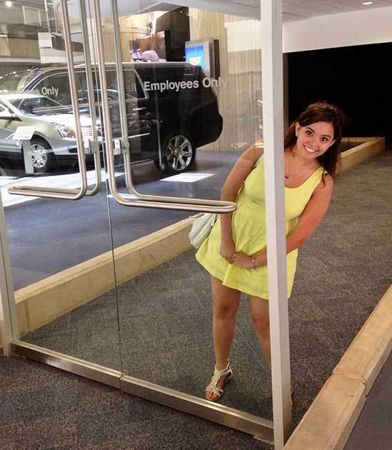 And the purpose of the glass door is???
