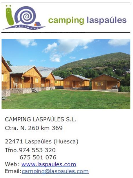Camping en Laspaúles