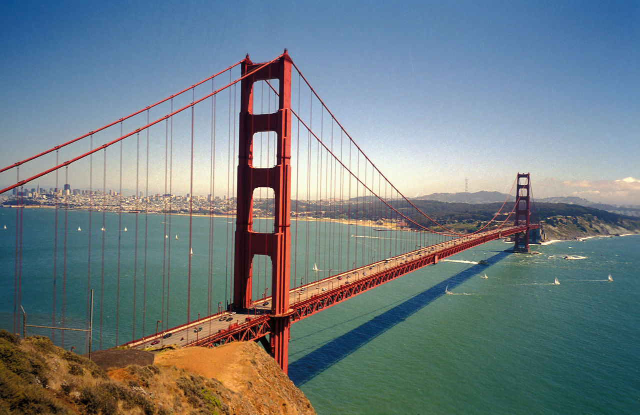 The Golden Gate Bridge In San Francisco, USA, Is 2.7 
