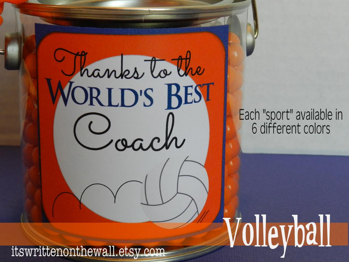It's Written on the Wall "Thanks Coach" Gift Card & Gift Ideas for the