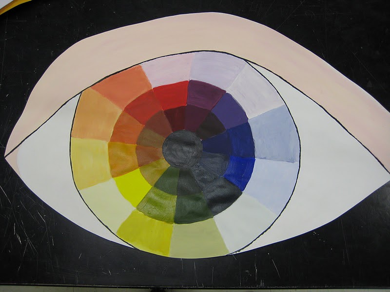 color wheel project primary colors