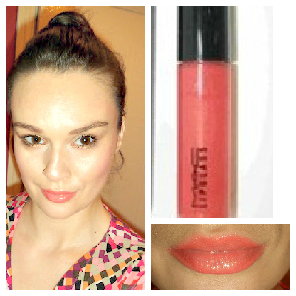 beautiful me plus you MAC Lipglass Lychee Luxe