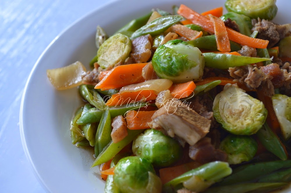 Mely's kitchen Sauteed Mixed Vegetables