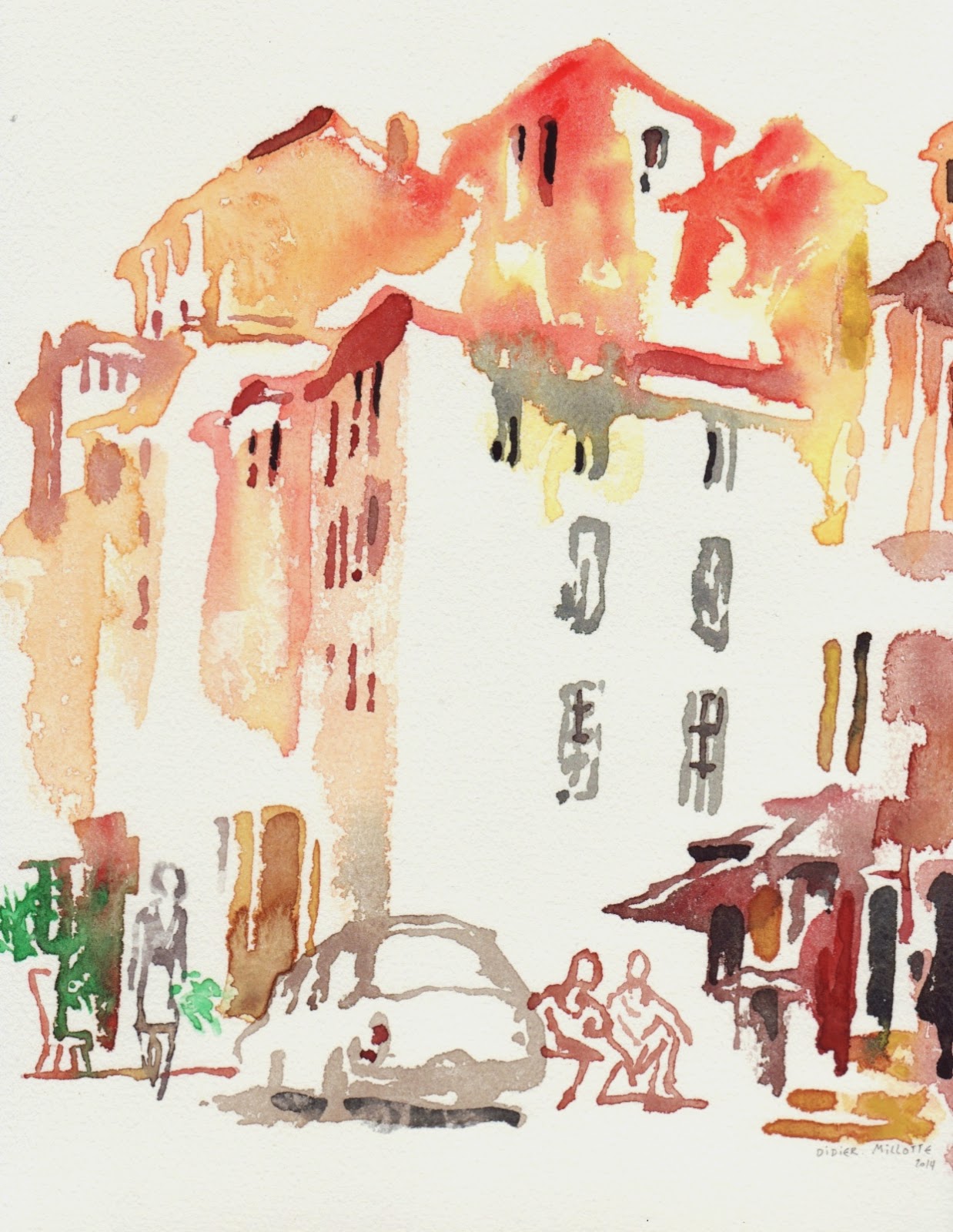 rencontre aquarelle