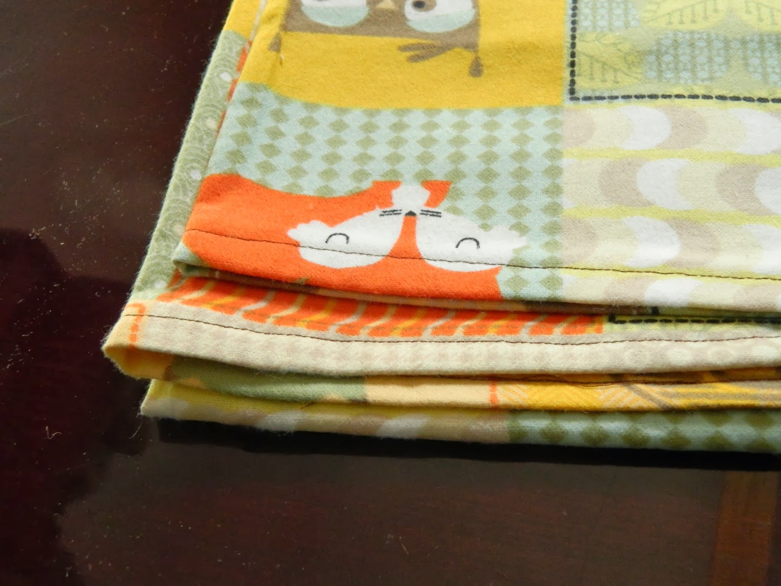 Always Homemade DIY Handmade Receiving Blankets