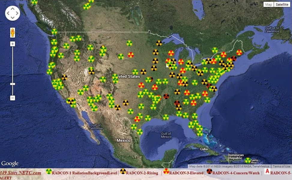 FOUR RADCON LEVEL 4 SITES IN THE USA WHERE IS THE RADIATION SOURCE