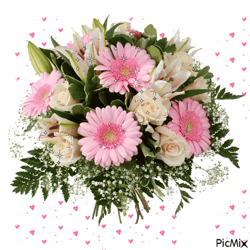 GIFS HERMOSOS flores encontradas en la web