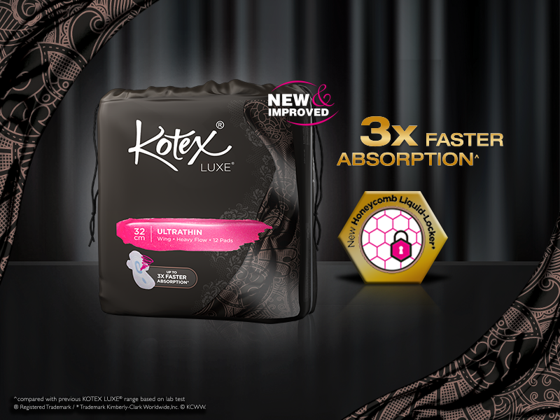 Kotex Free Kotex Luxe Ultrathin® Pad Giveaway Malaysia Free Sample