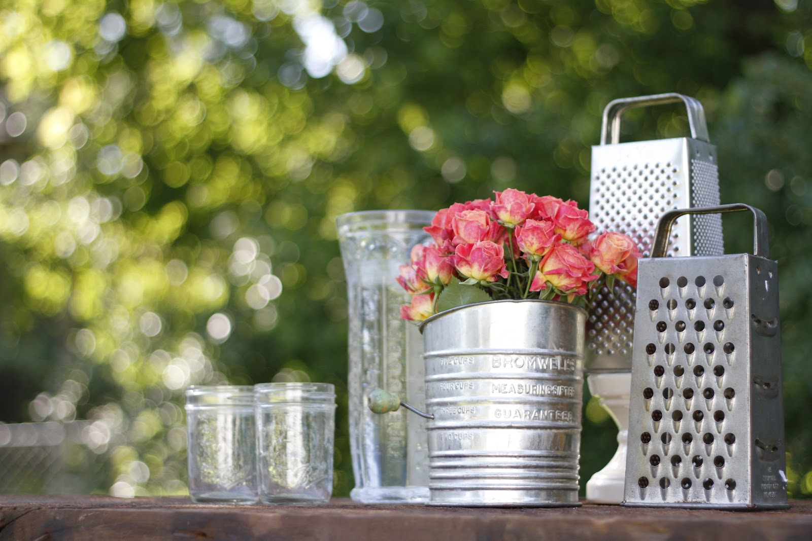Hayseed Homemakin' Kitchen Utensil Centerpiece