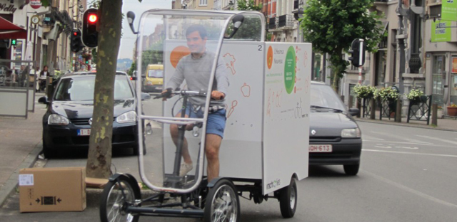 Cargo bikes para serviços de coleta e entrega