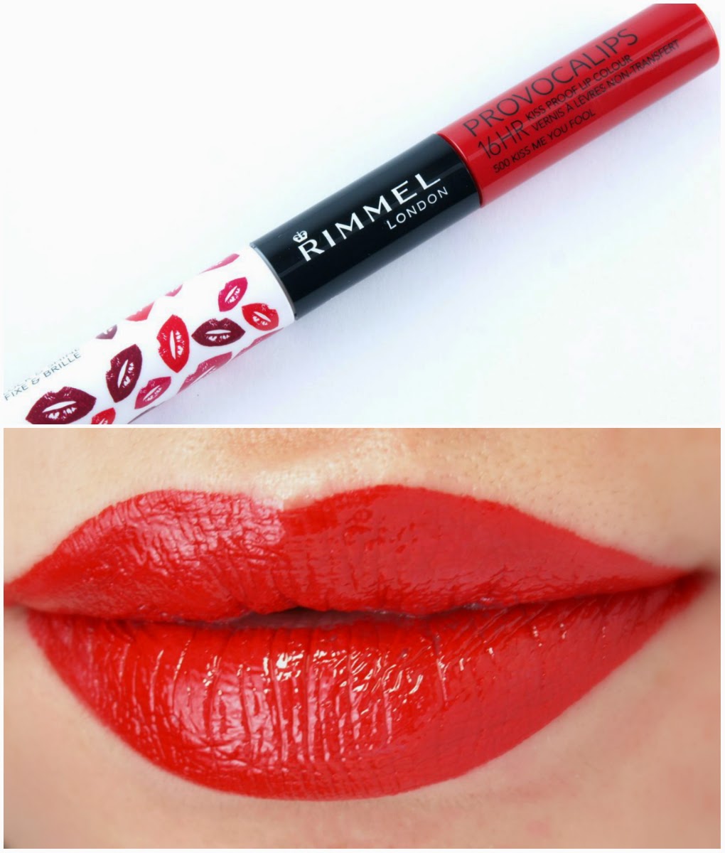 Rimmel Provocalips 16Hr Kiss Proof Lip Color: Review and Swatches Kiss Me You Fool