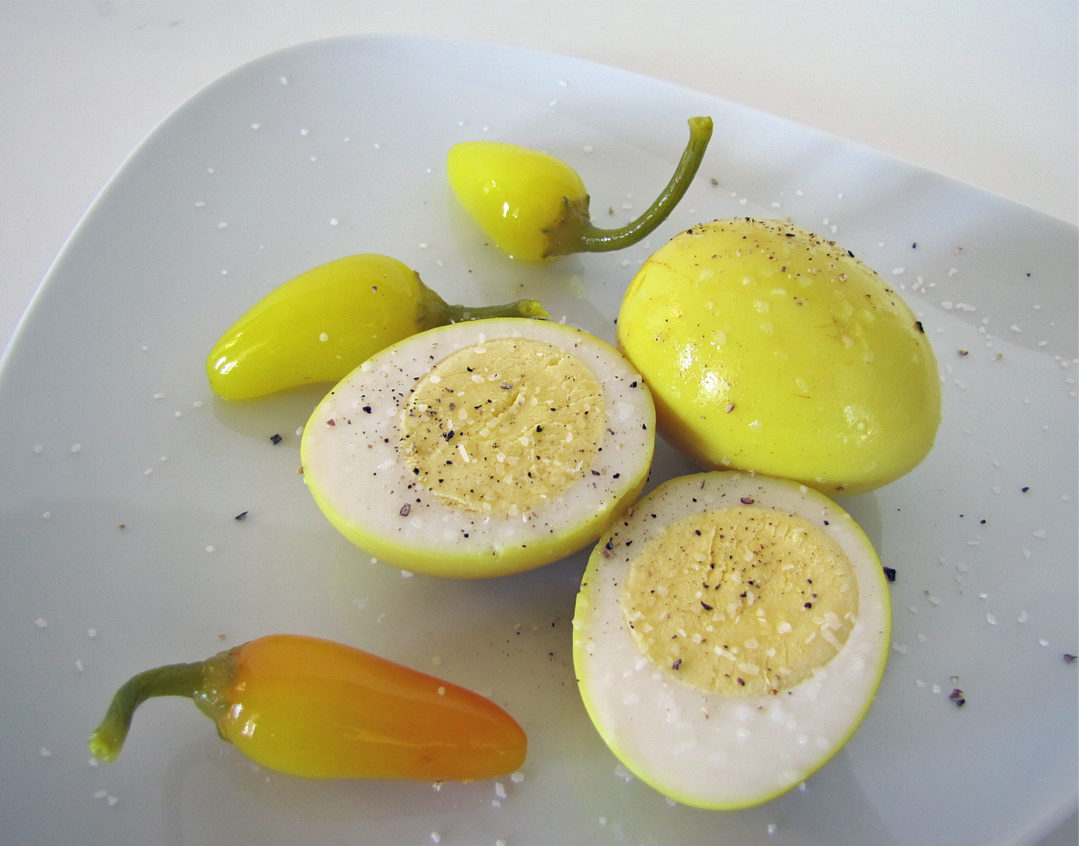 A Spoonful of Thyme Bar Eggs aka Pickled Eggs