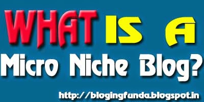 How to find a Micro Niche Blog by BloggingFunda