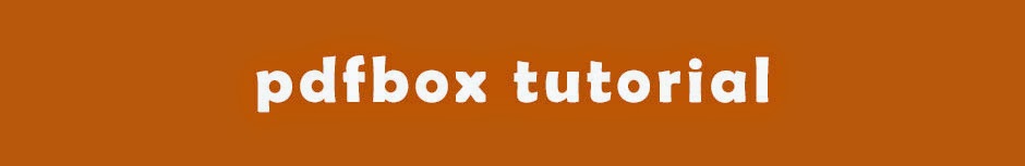 pdfbox tutorial with examples & maven | java library