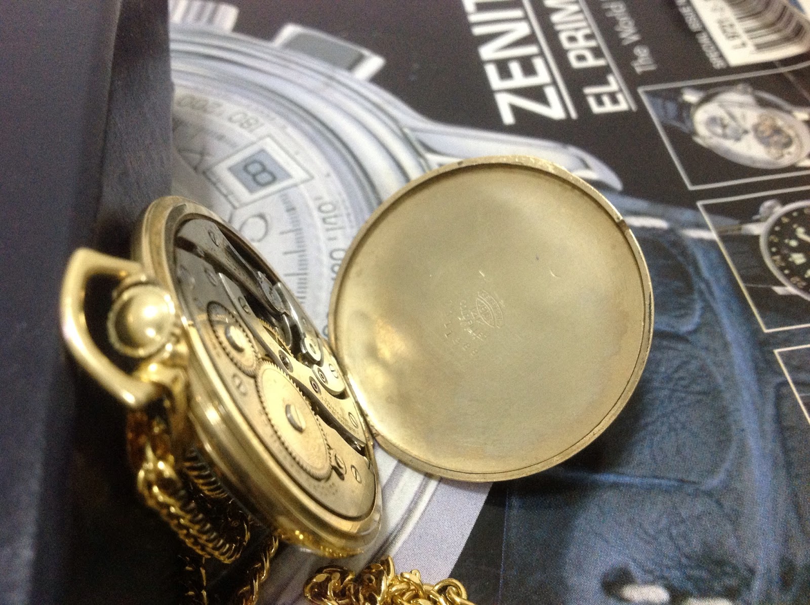 JACK'S TREASURE CHEST OF TIME PIECES HIGH GRADE LUXURY CONCORD GENTS POCKET WATCH