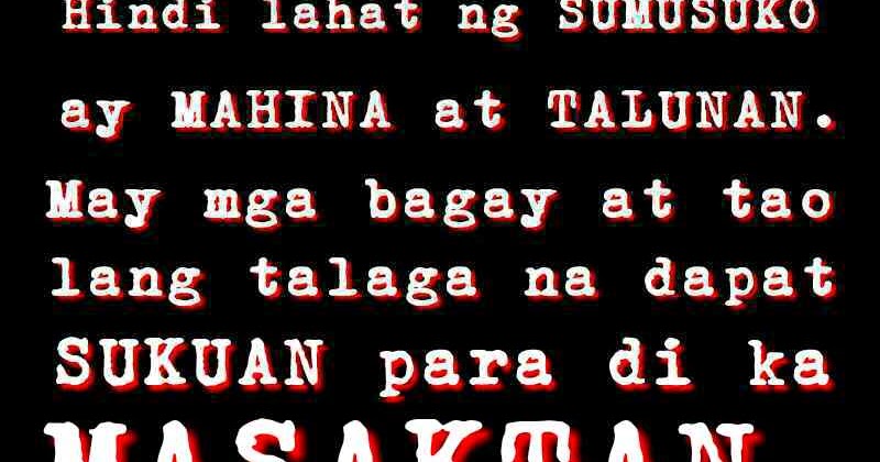 Welcome To HEARTBREAK UNIVERSITY! : Tagalog Love Quotes