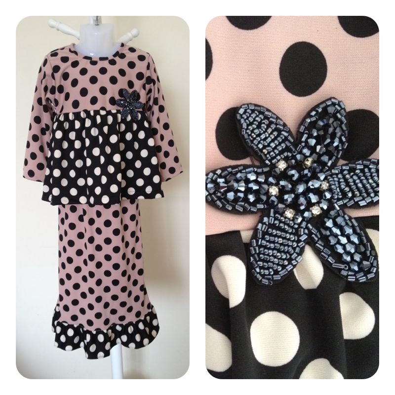 Baju Kurung Peplum Cantik