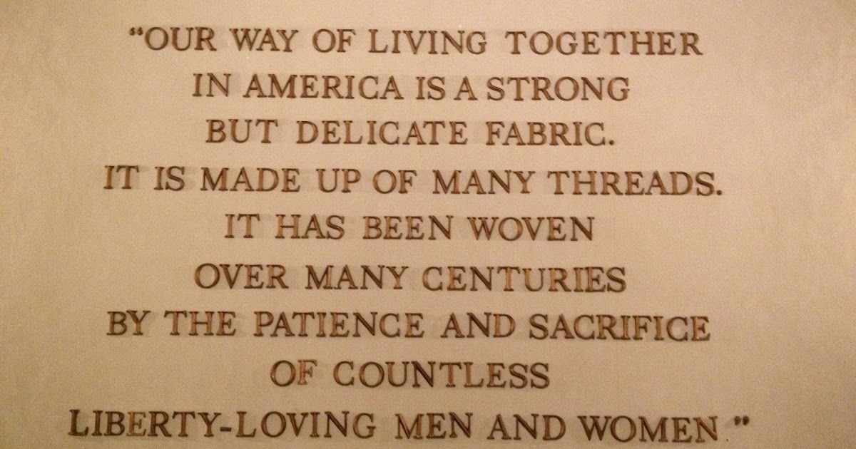 imaginear tony: Quotes from Epcot's American Adventure