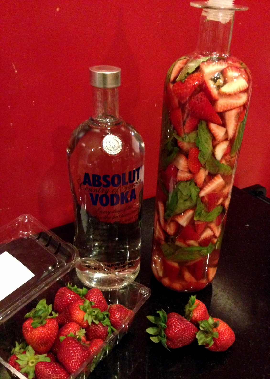 Party with Leah Strawberry Basil Infused Vodka