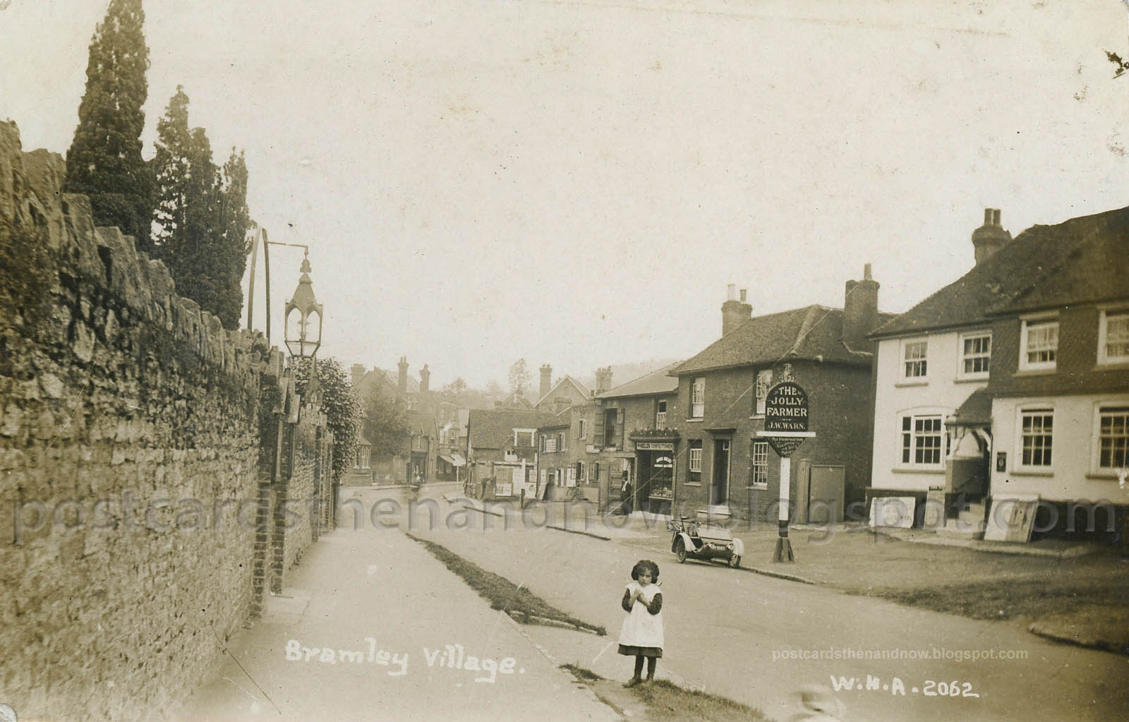 Postcards Then and Now Bramley Village, Surrey, c1913