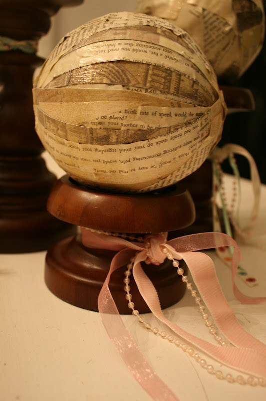 I am so crafty, I sweat glitter Shabby Chic hat stands Day 261