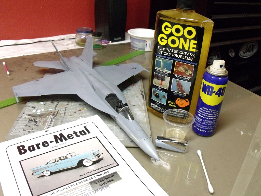 High Plains Modelers How to remove Bare Metal Foil residue