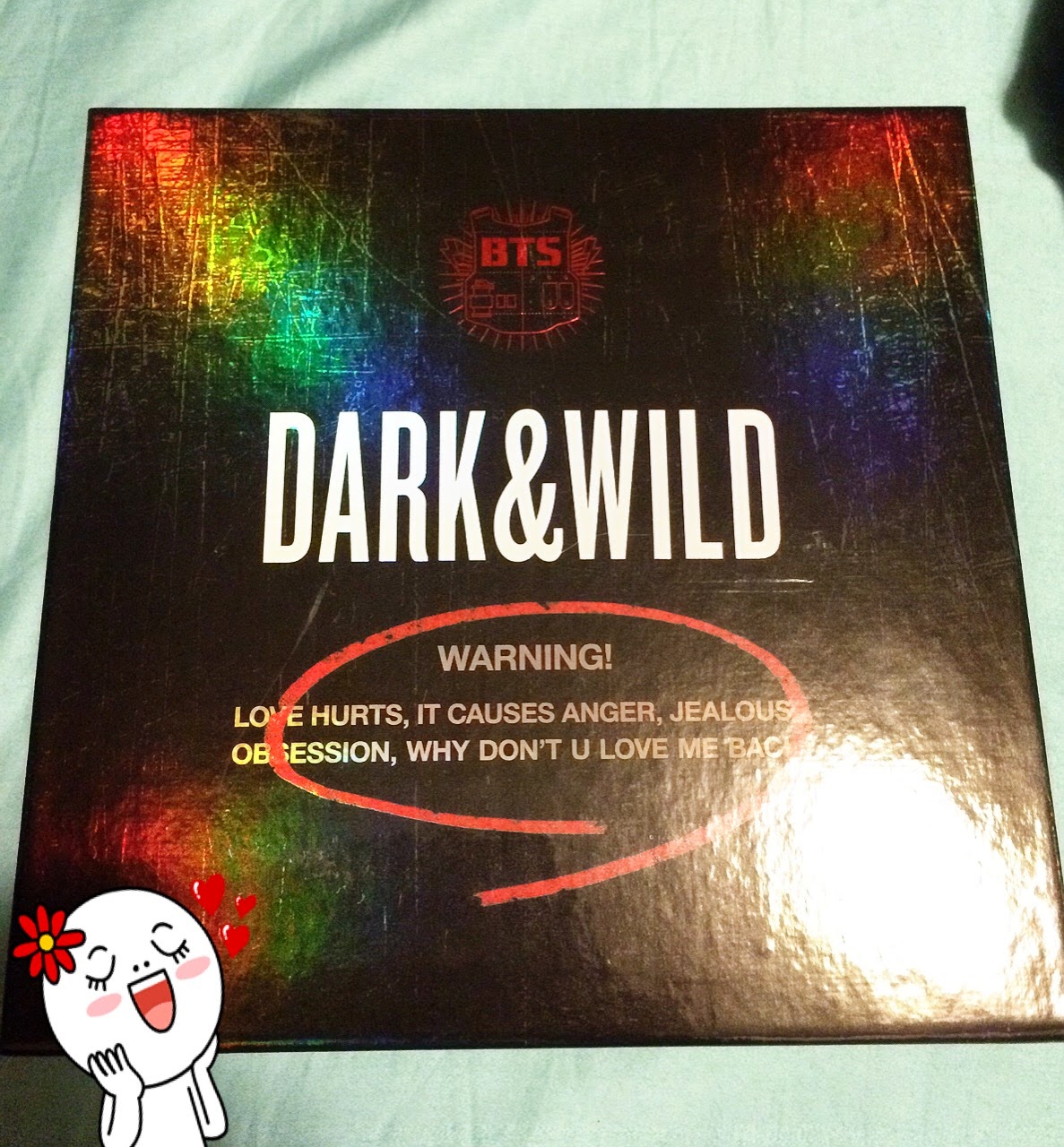 My Sweet Sent BTS Dark & Wild album review, unboxing