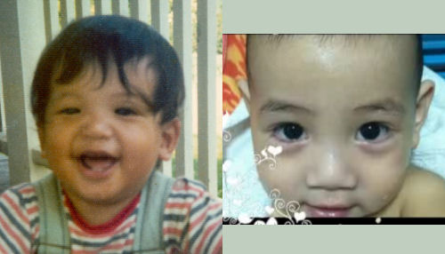 two one-year-olds