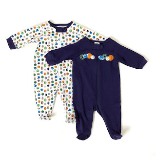Baju bayi model baru bahan katun motif lucu dan imut