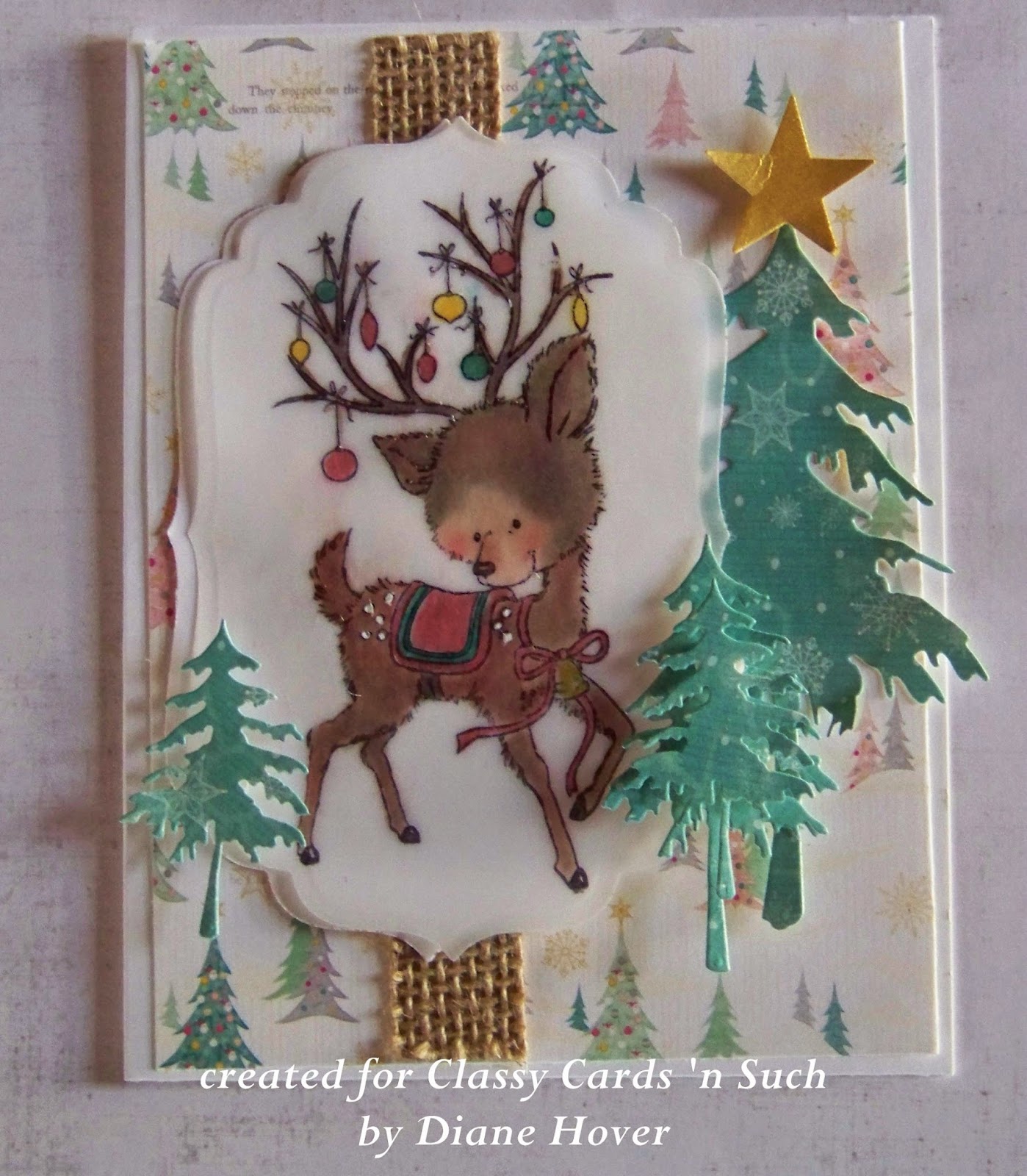 Classy Cards 'n Such Coloring With Vellum