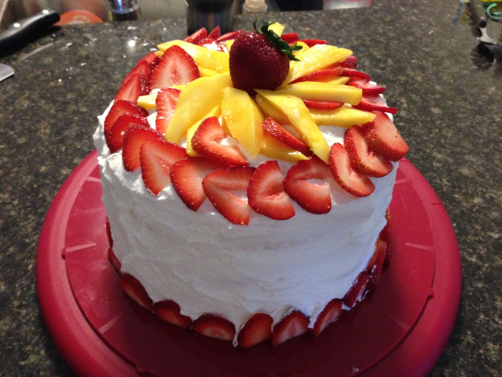 Diary of Our New Home Asian Fruit Cake