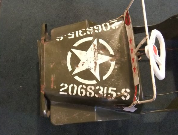 Listed District: $245 - Vintage JEEP Pedal Car
