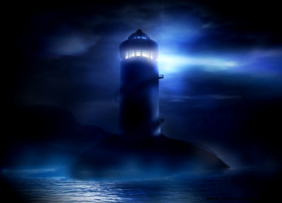 Lighthouse Paintings At Night wallpaper Lighthouse Paintings At Night wallpaper