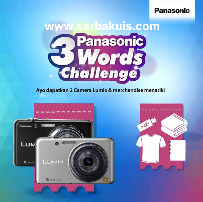 Kuis 3 Words Challenge Berhadiah Kamera Pocket dan Merchandise 1 Kuis 3 Words Challenge Berhadiah Kamera Pocket dan Merchandise