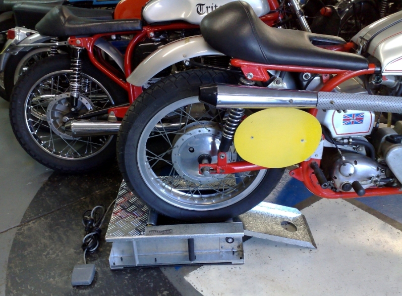 Trojan Classic Motorcycles Trojan PitStarter. (Roller Starter)