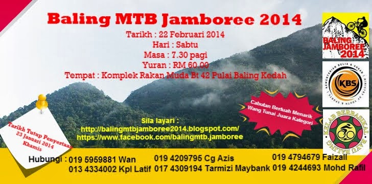 Baling MTB Jamboree 2014