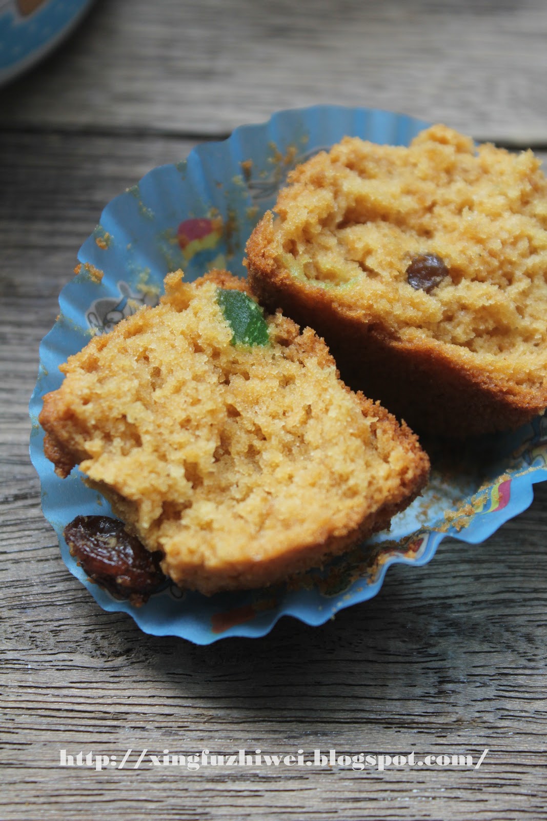 爱厨房的幸福之味 玛丽饼杂果干麦芬 Marie Biscuit Mixed Dried Fruit Muffins