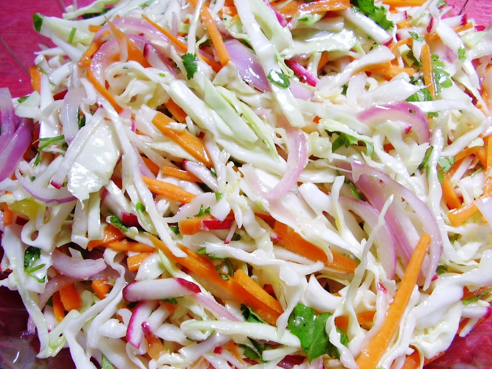 FoodieScoop Cole Slaw with Dijon Vinaigrette