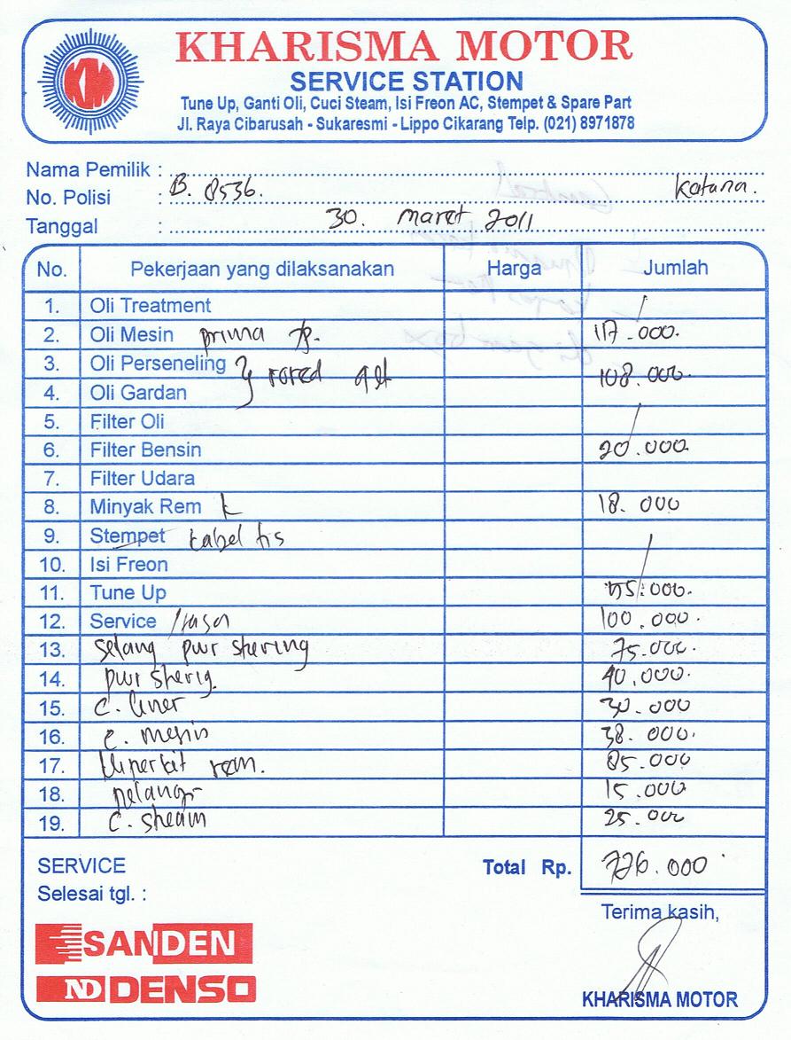 Oli Power Steering Bocor KATANA.B8536YP