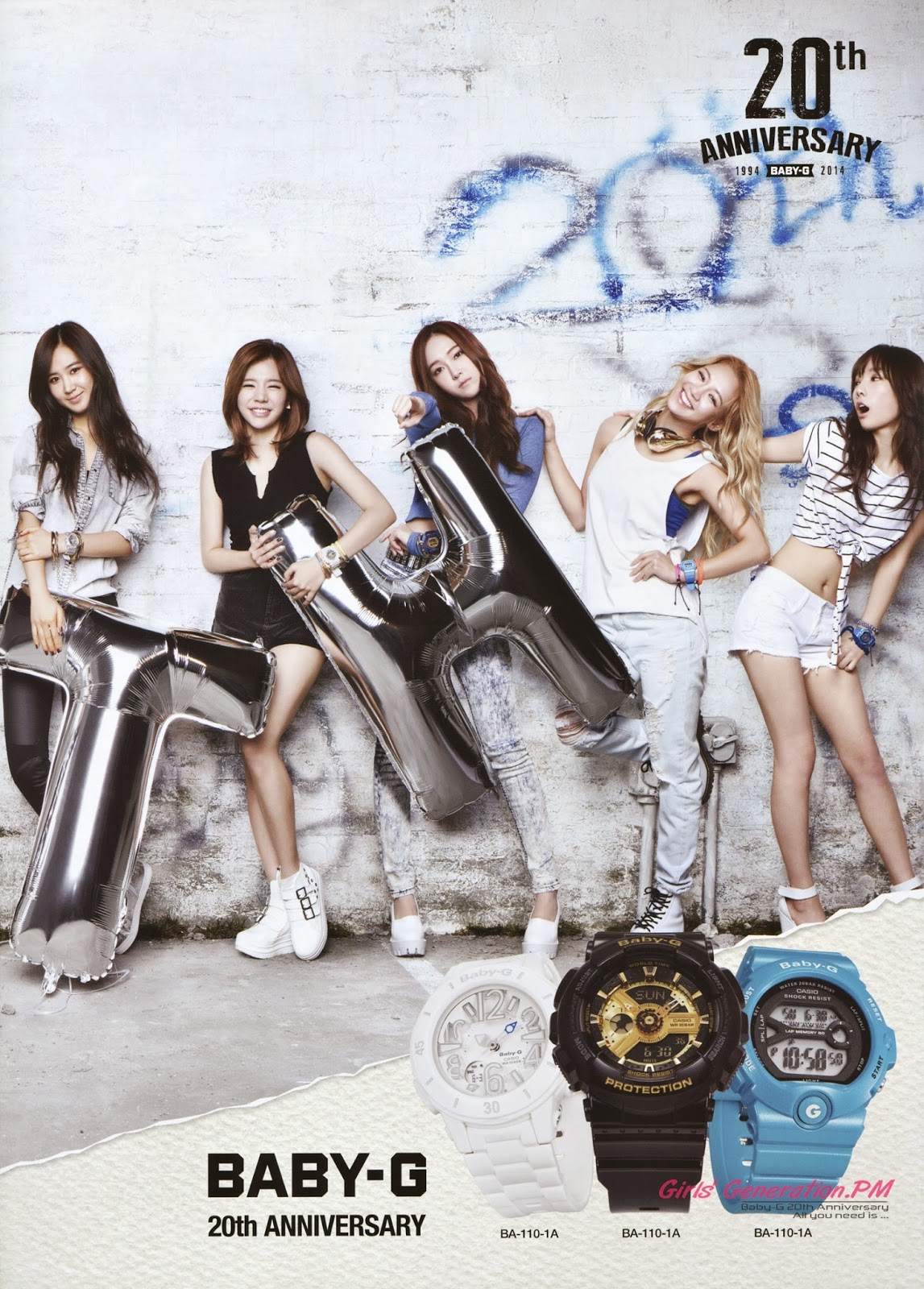 casio baby g snsd limited edition