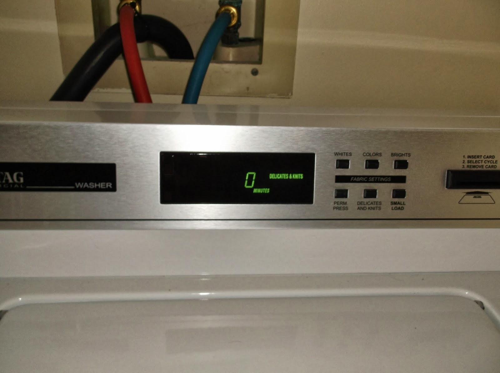 New York State of Mind OUR NEW LAUNDRY WASHER & DRYER USE CREDIT CARDS