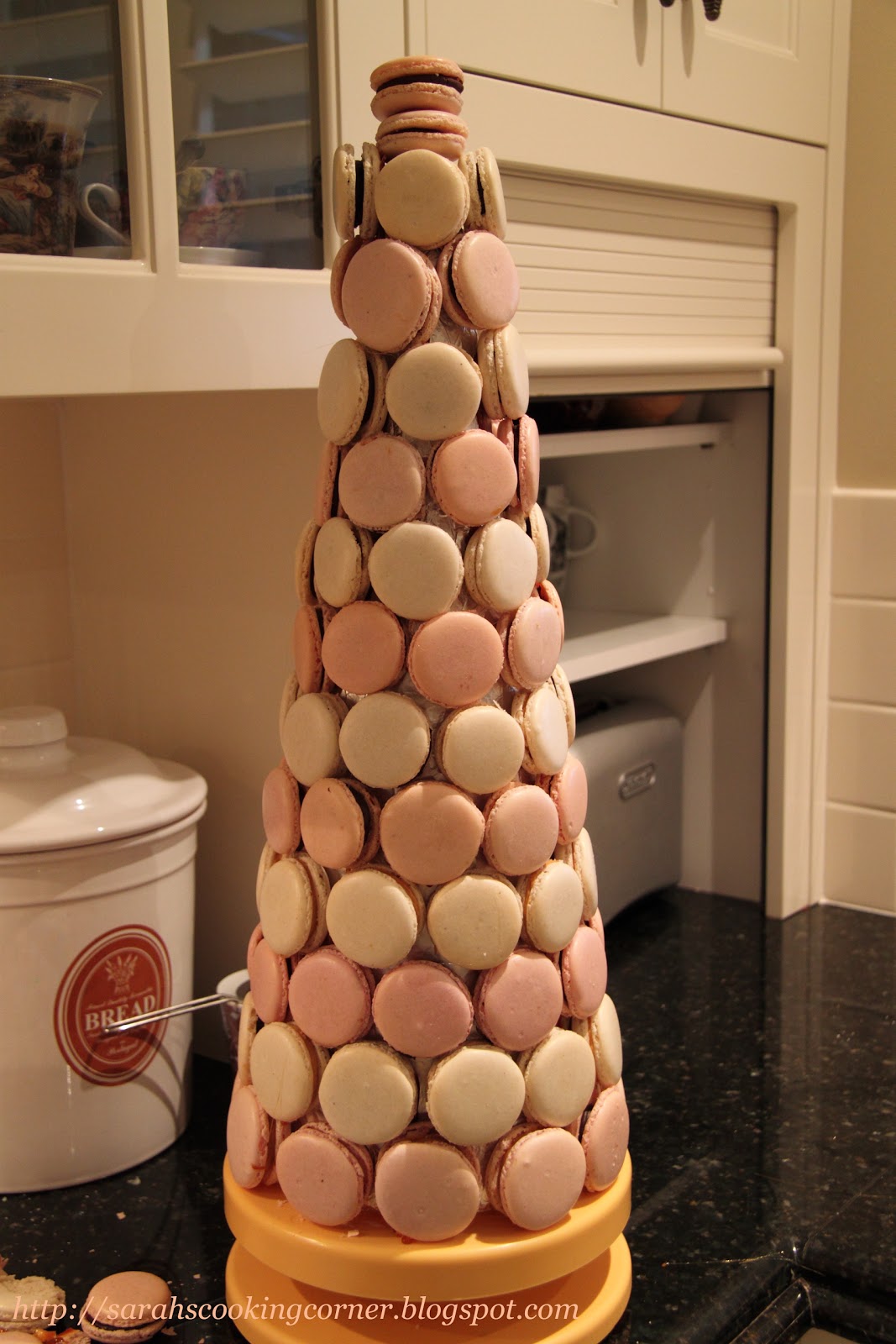 Sarah's Cooking Corner DIY Macaron Tower