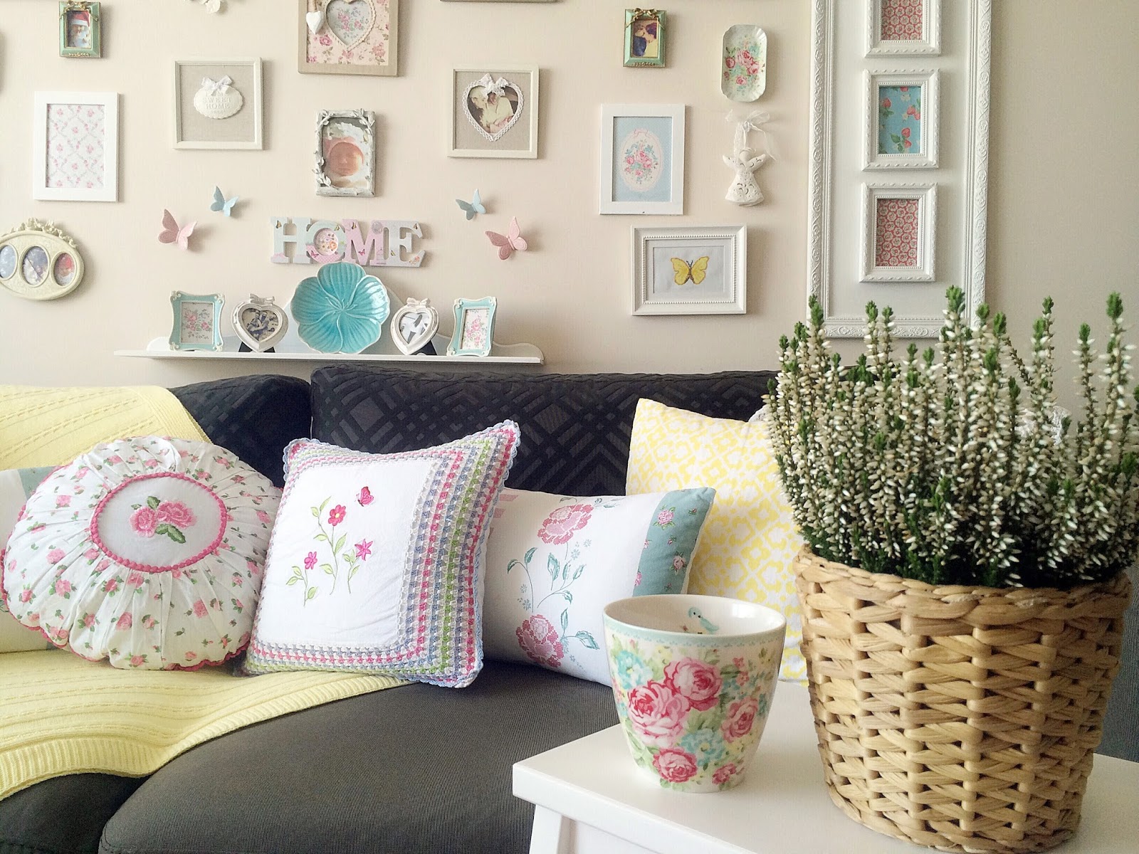 sweet ELİS home Duvarda Tabak Dekorasyonu