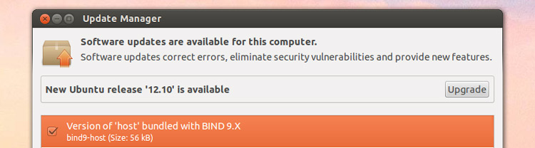 Update Manager Ubuntu - Hackem