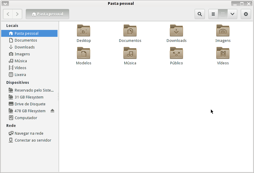 Linux dicas e suporte Nautilus no XFCE Debian.