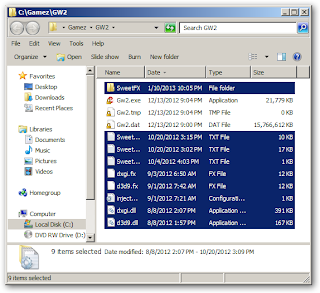 how to use sweetfx gw2 how to use sweetfx gw2