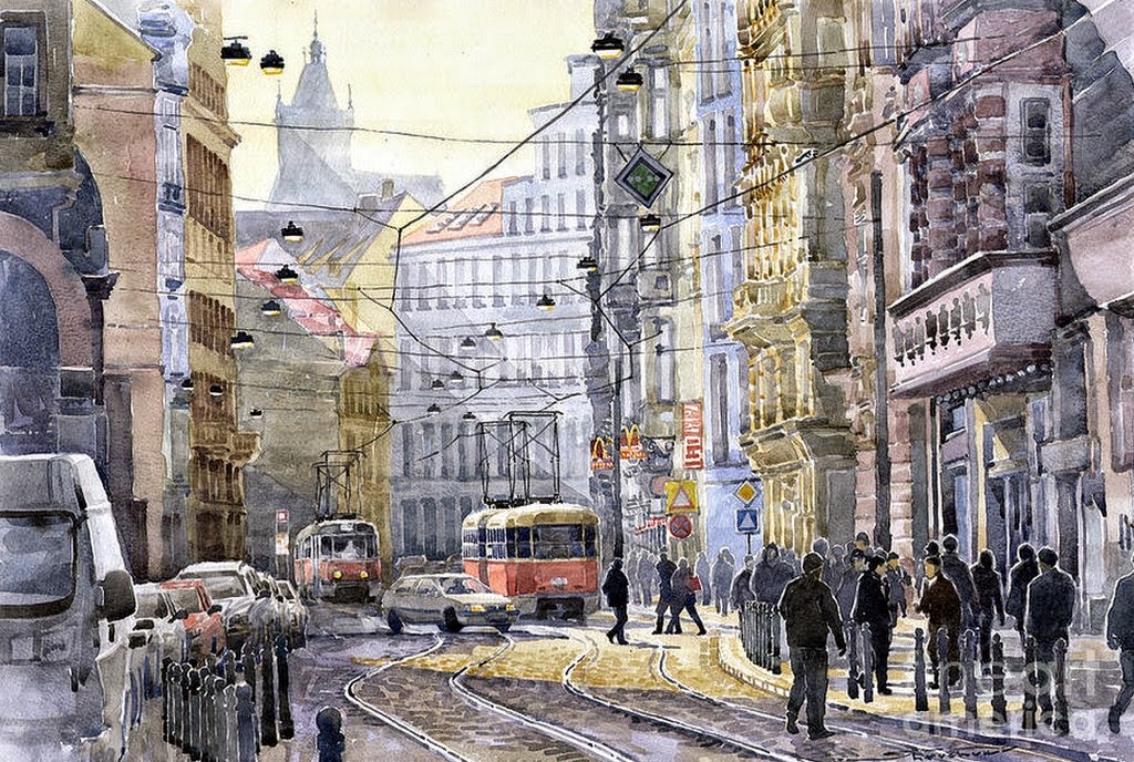 Imagenes De Paisajes Urbanos En Acuarela | cuadros pinturas oleos acuarela en el paisaje urbano Imagenes De Paisajes Urbanos En Acuarela | cuadros pinturas oleos acuarela en el paisaje urbano